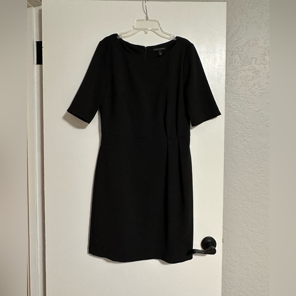 Banana  Republic, mini black dress, size 6
